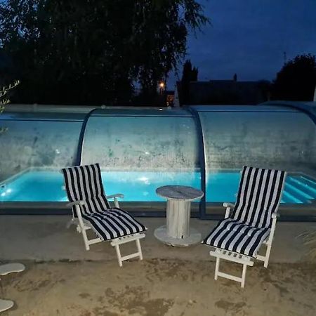 Chambre Bleue Avec Acces Plage Bourges Buitenkant foto