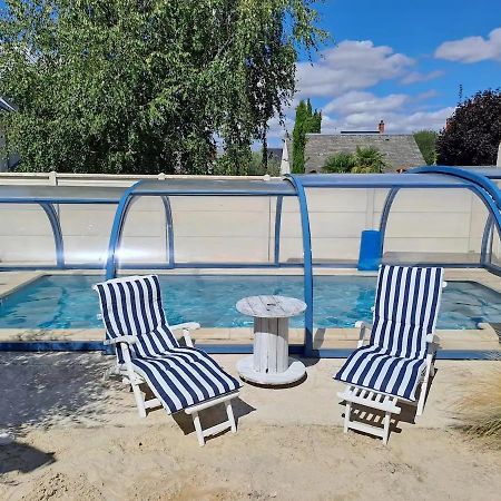 Chambre Bleue Avec Acces Plage Bourges Buitenkant foto
